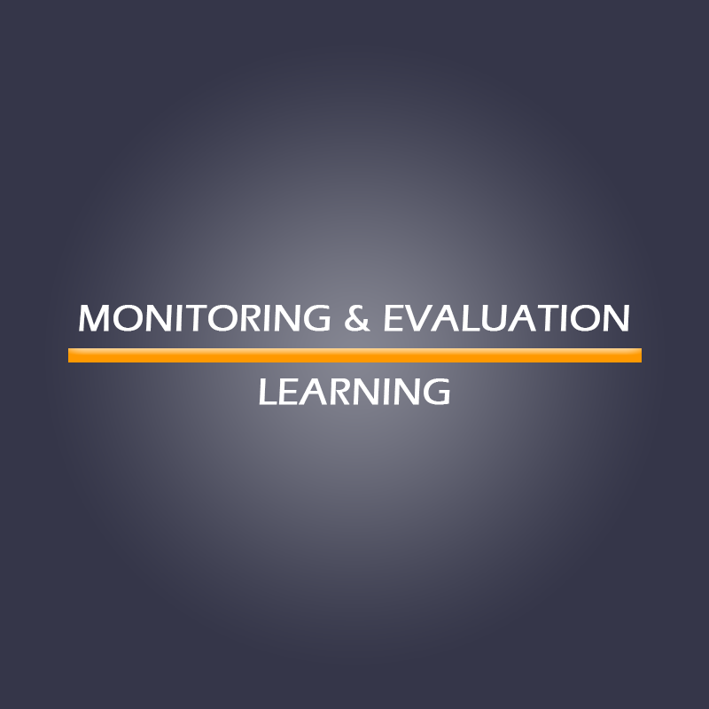 Monitoring, Evaluation & Learning